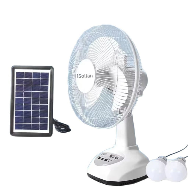 Dame Solardrevet Bordvifte med LED-belysning Skanto