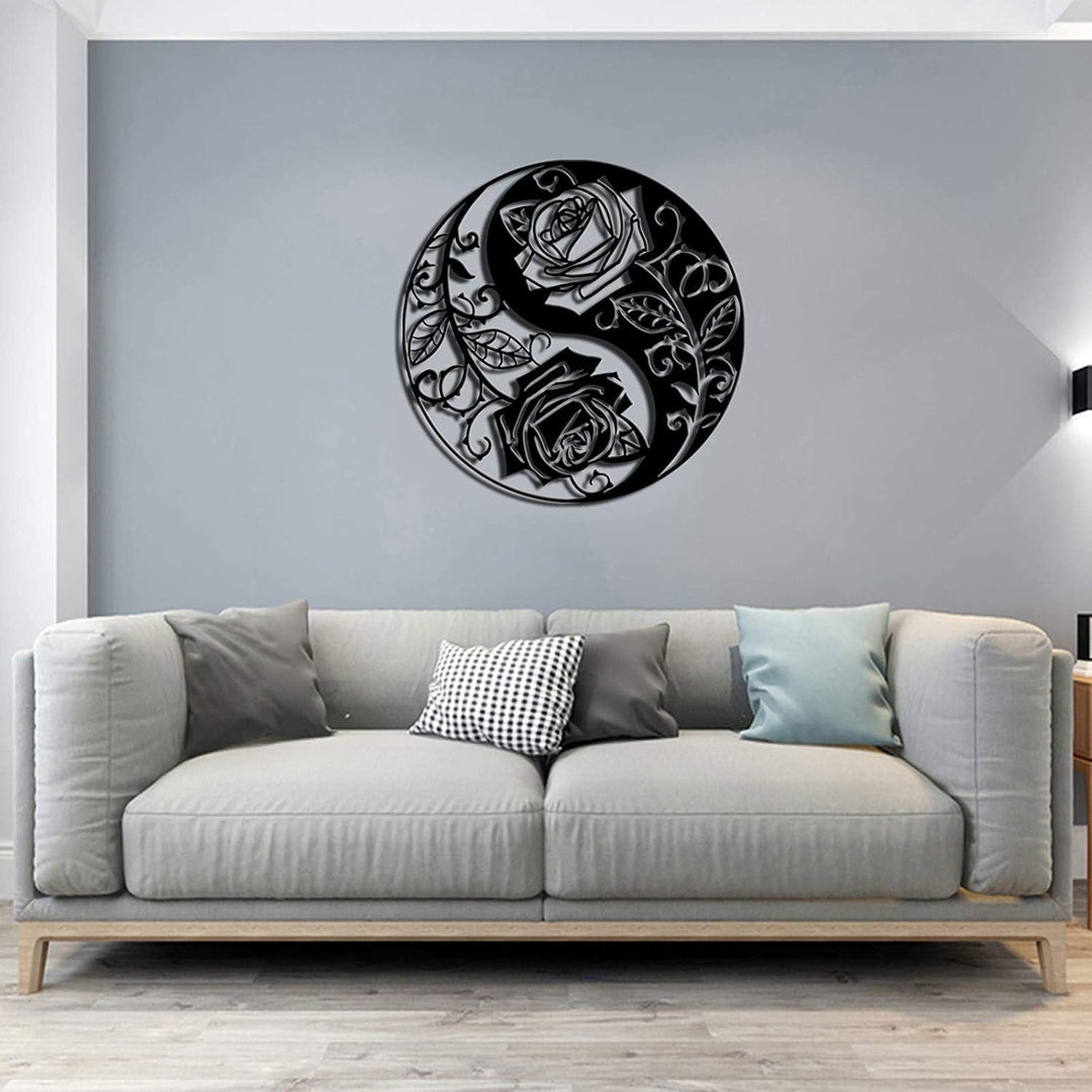 Skanto | Black Metal Wall Art Home Decor