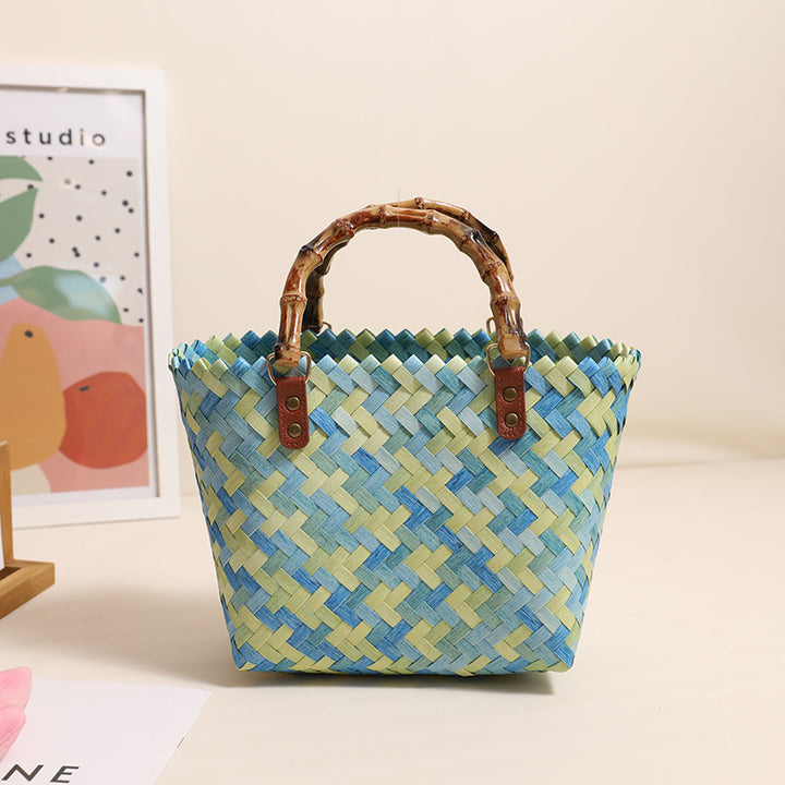 Rustic storage bag Skanto