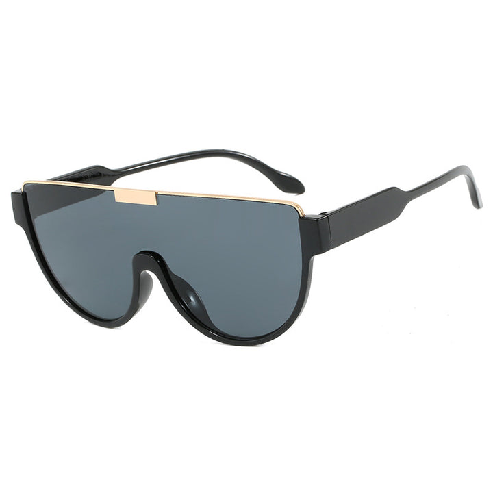 Dame Motebærende Oversized Solbrille Skanto