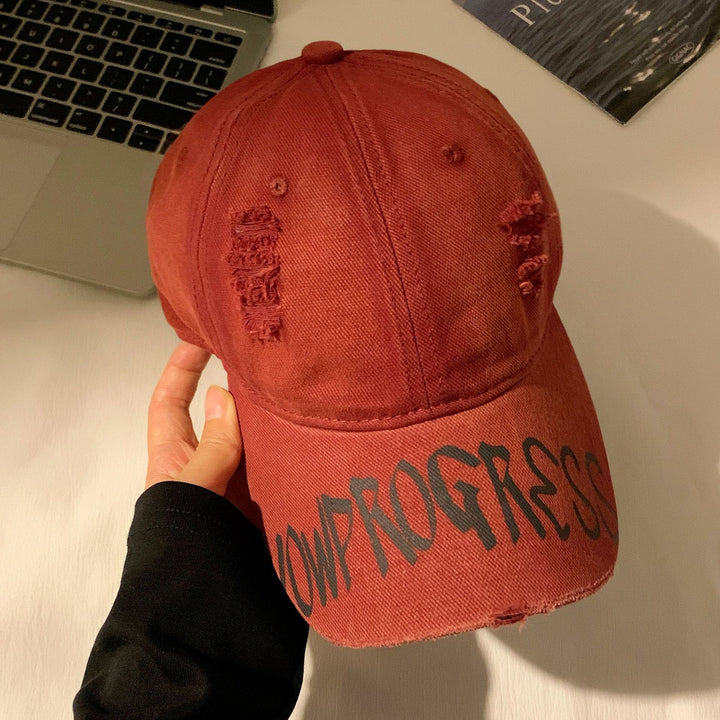Kvinnenes slitte bomull baseball cap Skanto 1784188446