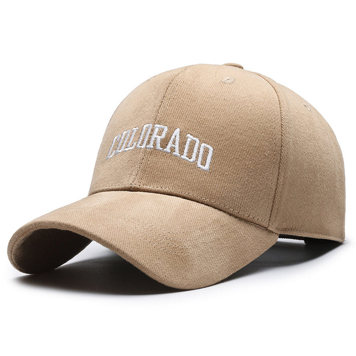 Menn's Casual Brodert Caps Skanto