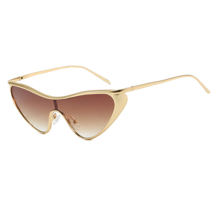 Women's extravagant shaped sunglasses with protective UV filter Skanto