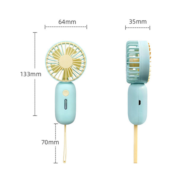 Unisex Bærbar USB-Håndvifte med moderne design Skanto
