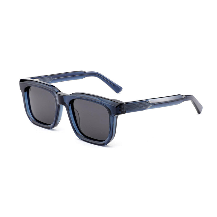 Dame trendy firkantet solbrille med trendy ramme Skanto