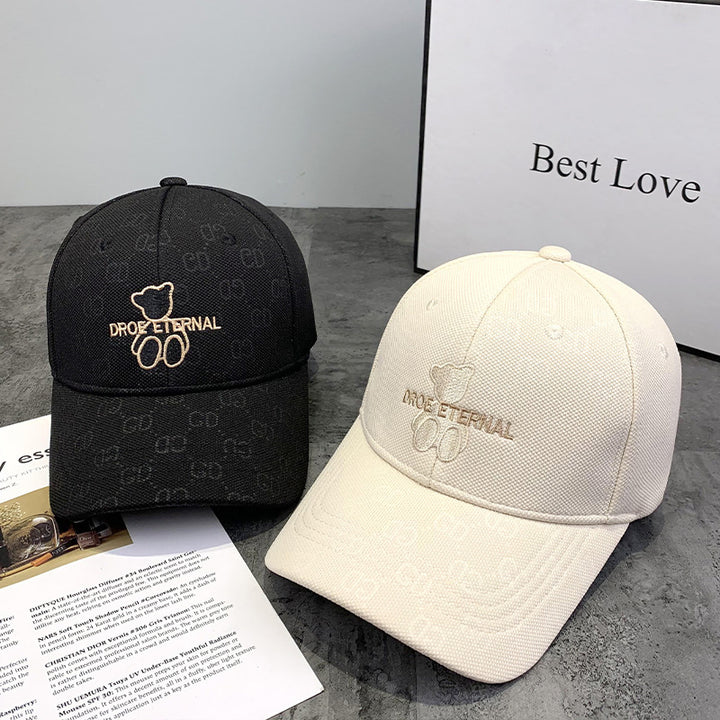 Unisex teksturert bomull baseballcaps Skanto
