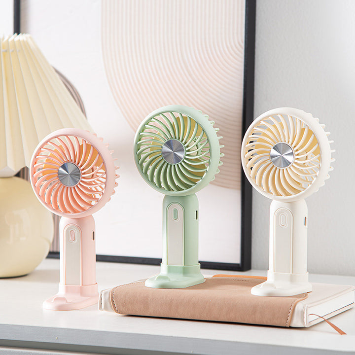 Damer Bærbar Mini Håndvifte med Morsom Design Skanto