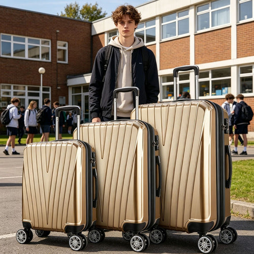 Unisex Premium Hard Shell Rullende Koffert Skanto