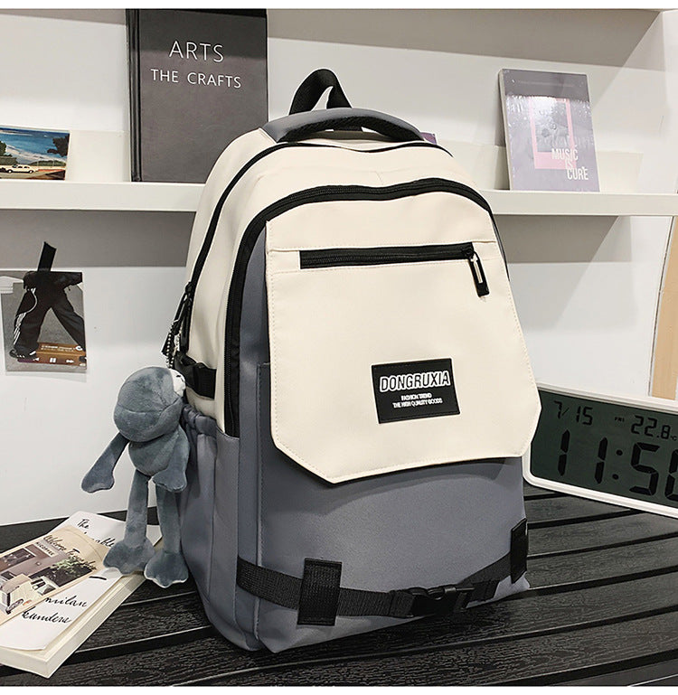 Allsidig Multi-Lomme Laptop Skole Ryggsekk