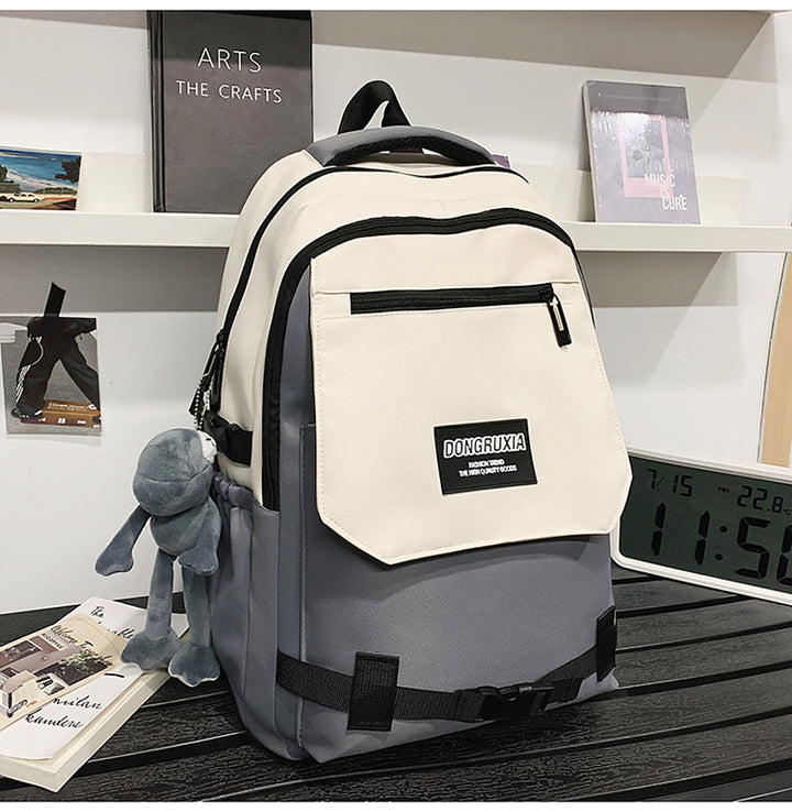 Allsidig Multi-Lomme Laptop Skole Ryggsekk