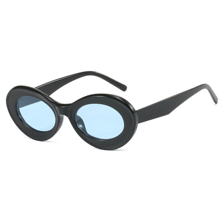 Women's oval sunglasses with modern lenses Skanto