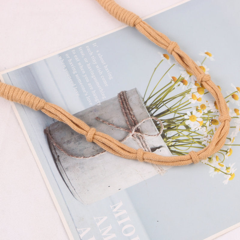 Lett makramee shopper bag Skanto