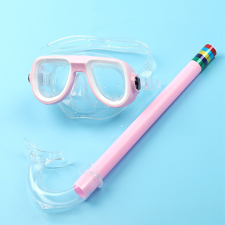 Schnorkelsett med høykvalitets åndedrettsmaske og ergonomisk munnstykke Skanto