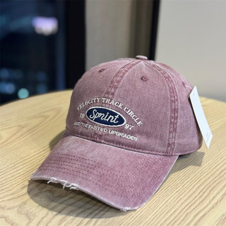 Herre Casual Vintage Brodert Baseballcaps Skanto