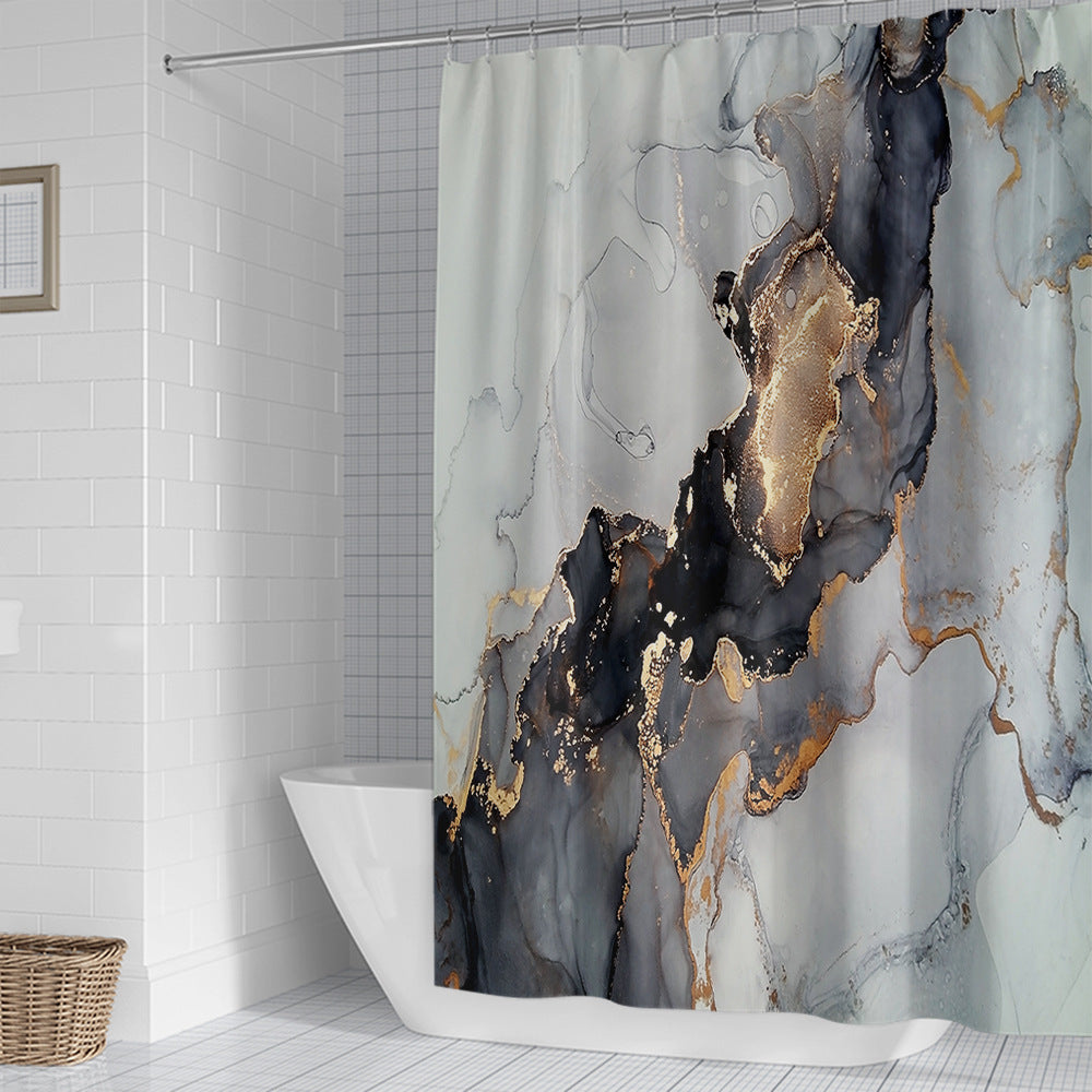 Kunstnerisk Marmor Design Dusjforheng Skanto