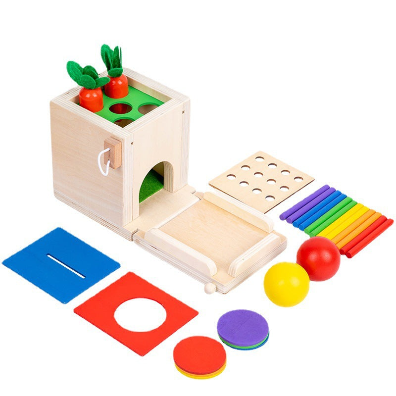 Norvo | EcoToys Geometrix Tower | Stimulerer kreativitet - Montessori-lek