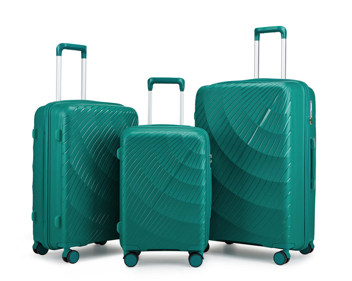 Unisex Premium Teksturert Hard Shell Kofferset Skanto