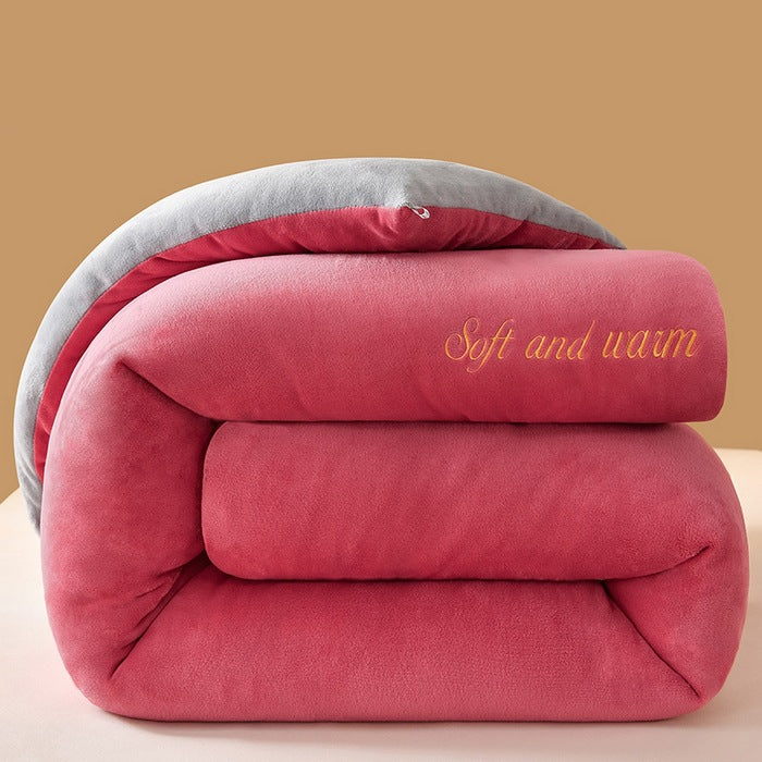 Dame myk og varm fleece-pledd Skanto