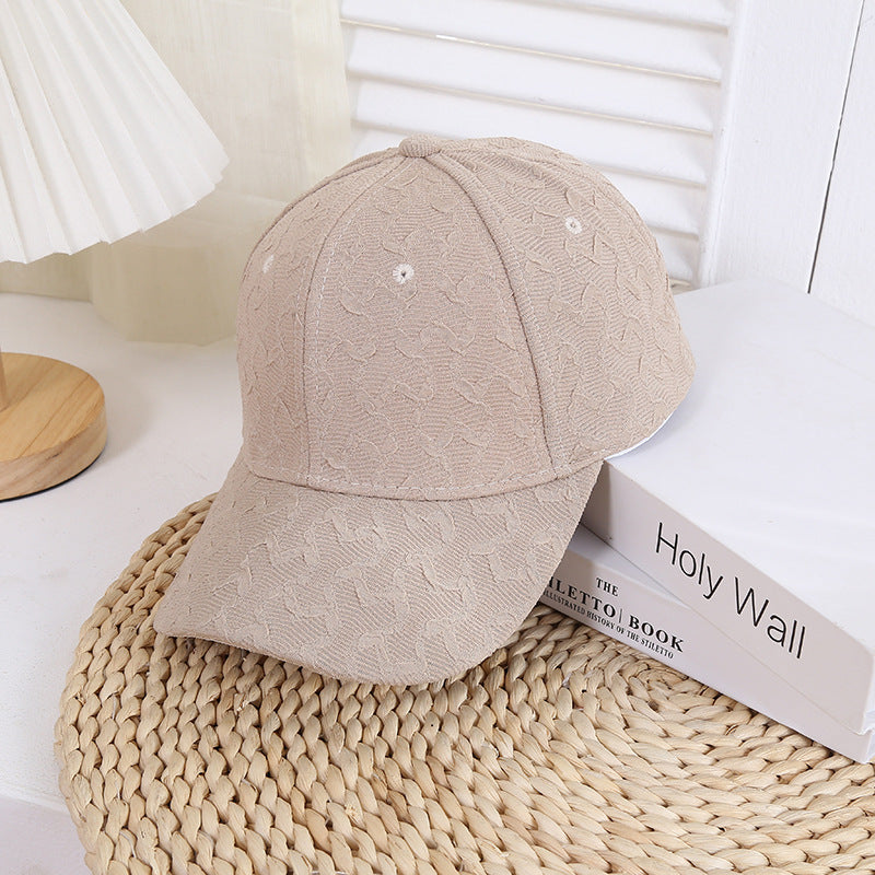 Kvinnens teksturerte motebaseballcaps Skanto
