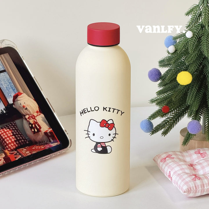 Dame isolerende drikkeflaske med det glade Hello Kitty motiv Skanto