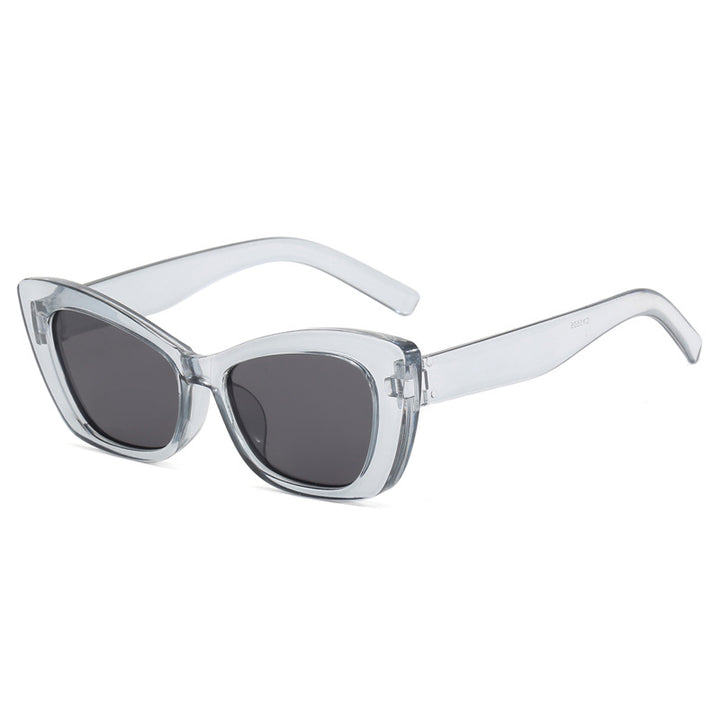 Damer Cat-Eye solbriller med stilige elementer Skanto