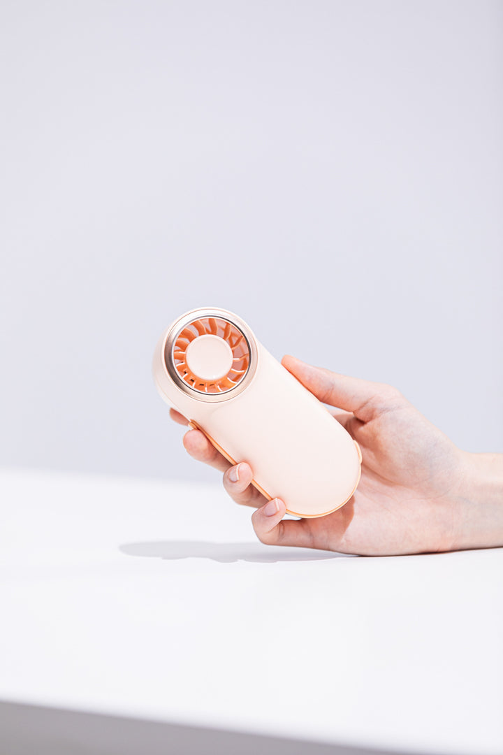 Unisex nan kompakt oppladbar håndvifte med ergonomisk grep og bærehåndtak Skanto