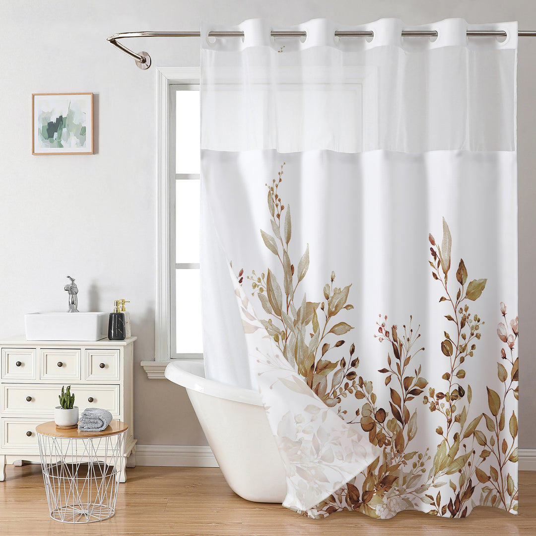 Botanisk Floral Dusjforheng Skanto