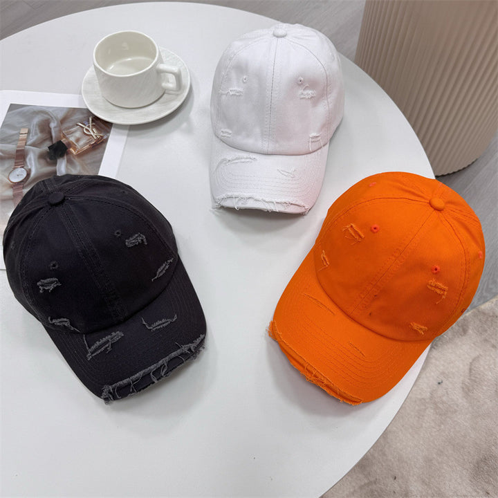 Herre Slitt Vintage-Stil Baseball Caps Skanto