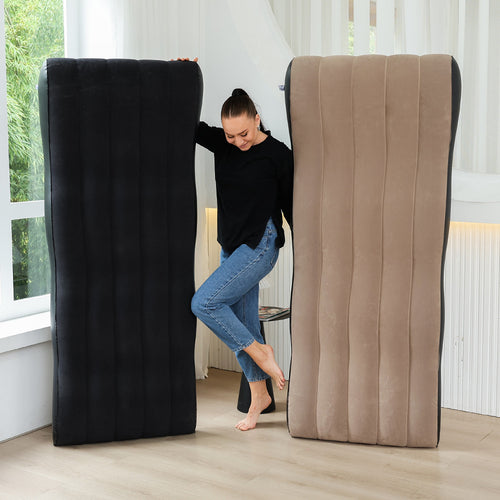 Damer Inflatable Comfort Lounge med integrert hodepute Skanto