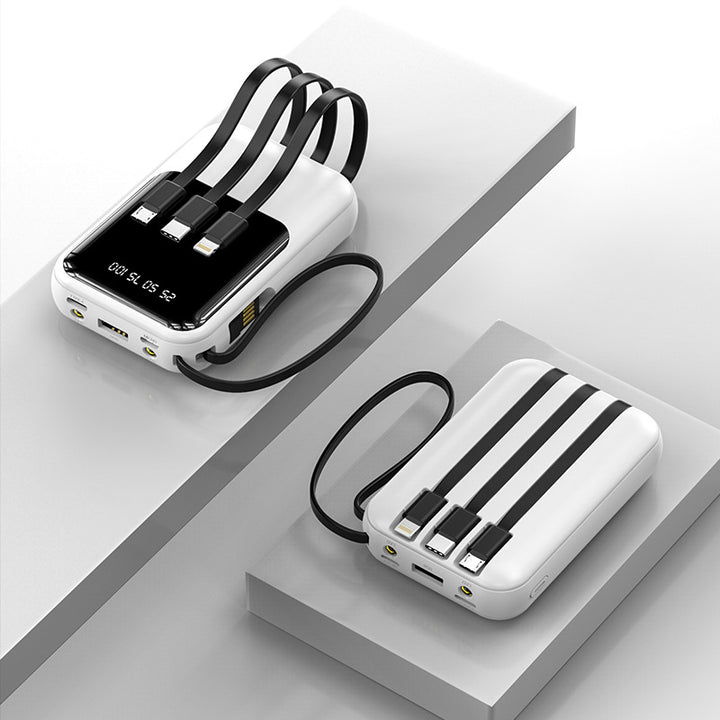 Powerbank med multifunksjonelle tilkoblinger Skanto
