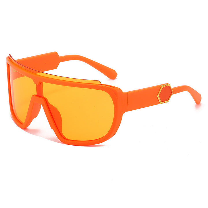 Dame trendy sports solbriller med innovativ, aerodynamisk design Skanto