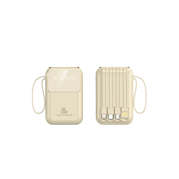 Powerbank med hurtigladingsfunksjon fra Skanto