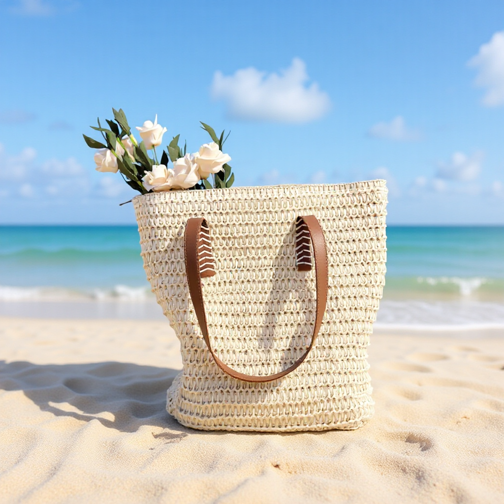 Shopping bag made of high-quality, braided material Skanto