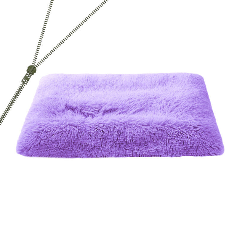 Ultra-Plush Reversibel Sove Matte Hundeseng
