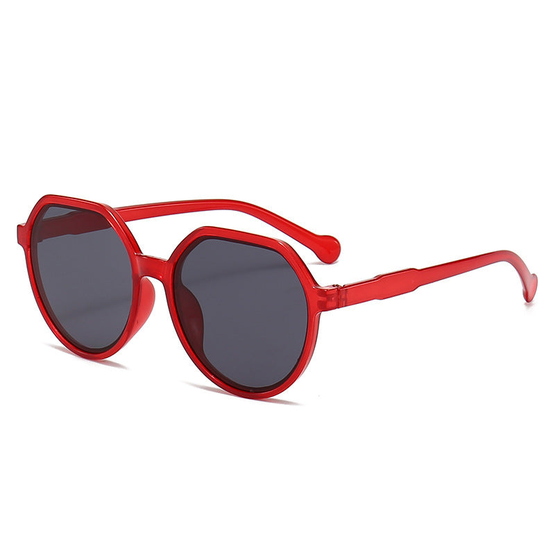 Dame moteriktig åttekantet solbrille Skanto