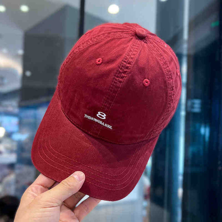 Herre Slitt Bomull Baseball Caps Skanto