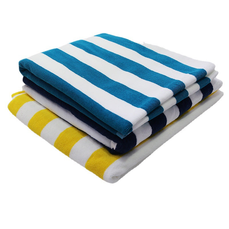 Strandhåndkle i elegant stripe mønster Skanto