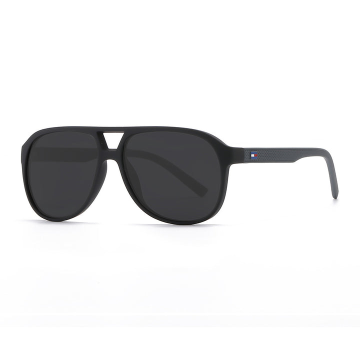 Herre Sleek Oversized Shield Solbriller Skanto