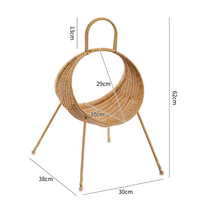 Unisex-designkurv med buet form og ergonomisk bærehåndtak Skanto