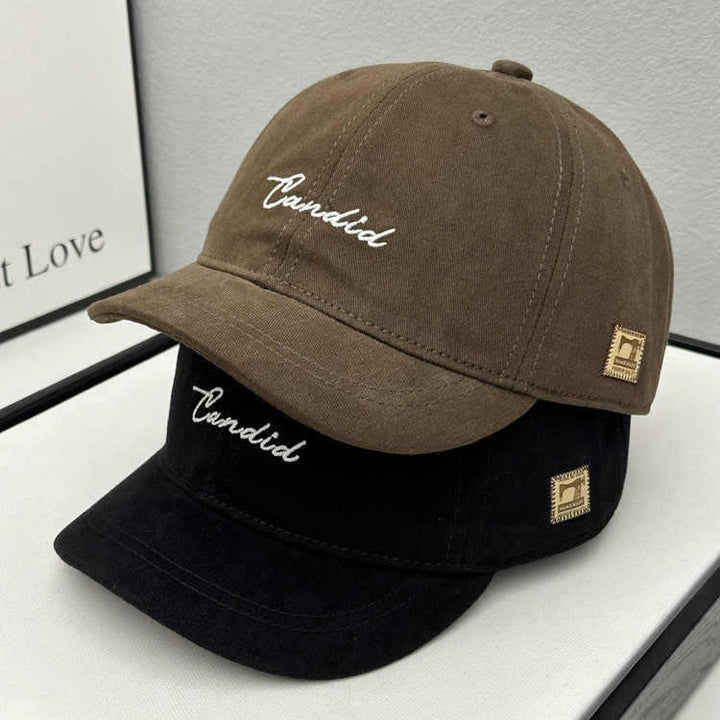 Herre Casual Brodert Caps Skanto