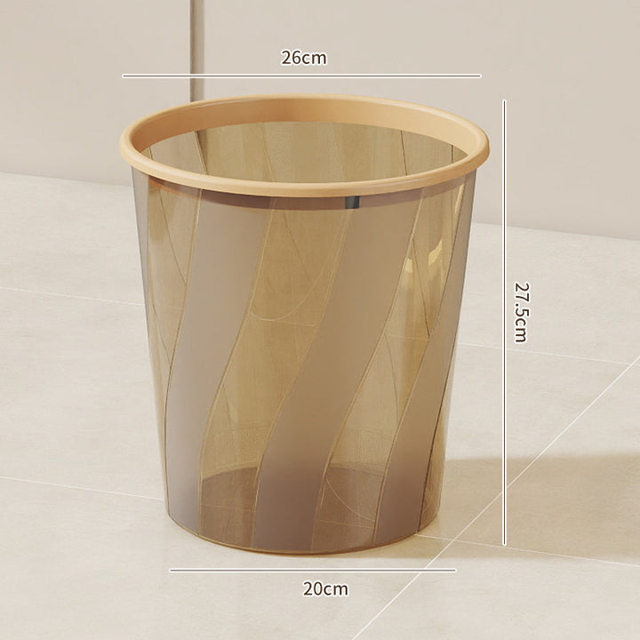 Women's Plastic Trash Can with Modern Design Skanto