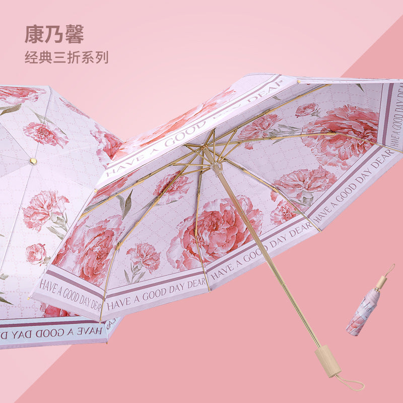 Kvinne Falt Umbrella Skanto