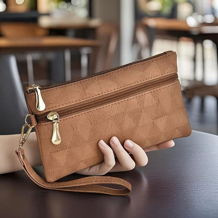 Elegant Clutch Med Praktisk Glidelås Skanto