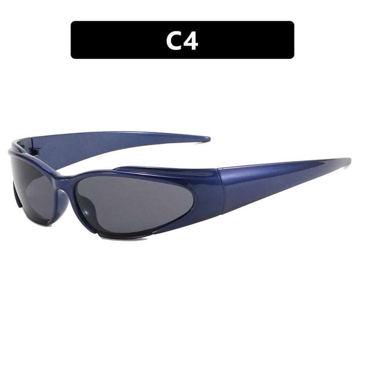 Women's Sporty UV-Protective Sunglasses with Aerodynamic Design Skanto