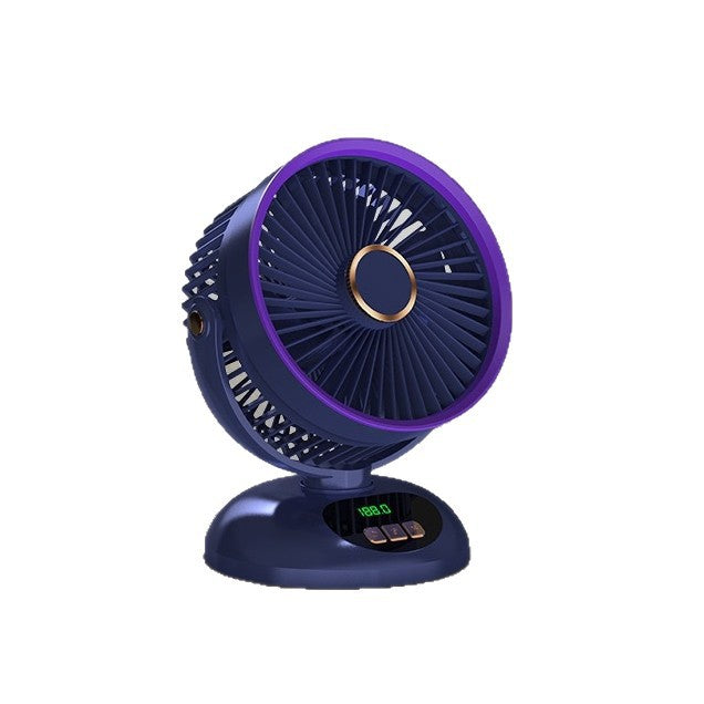 Unisex Bærbar Turbo-Ventilator med digital skjerm Skanto