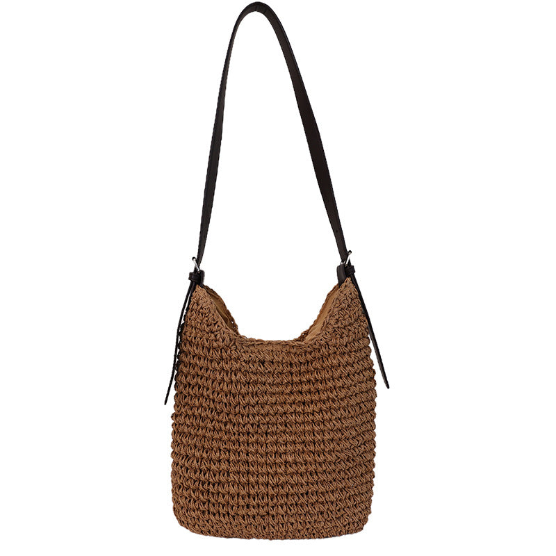 Tote bag i flettet materiale Skanto
