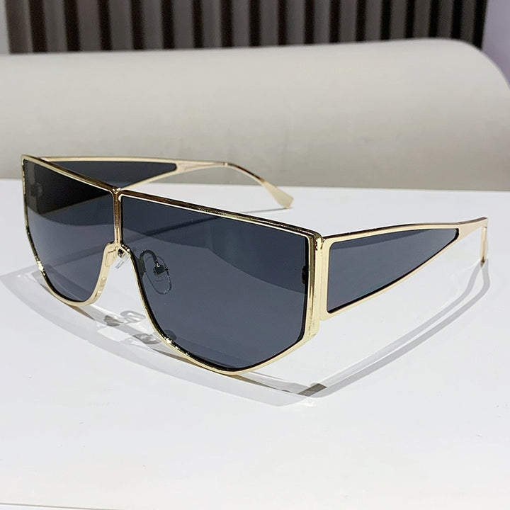 Men's Bold Statement Shield Sunglasses Skanto