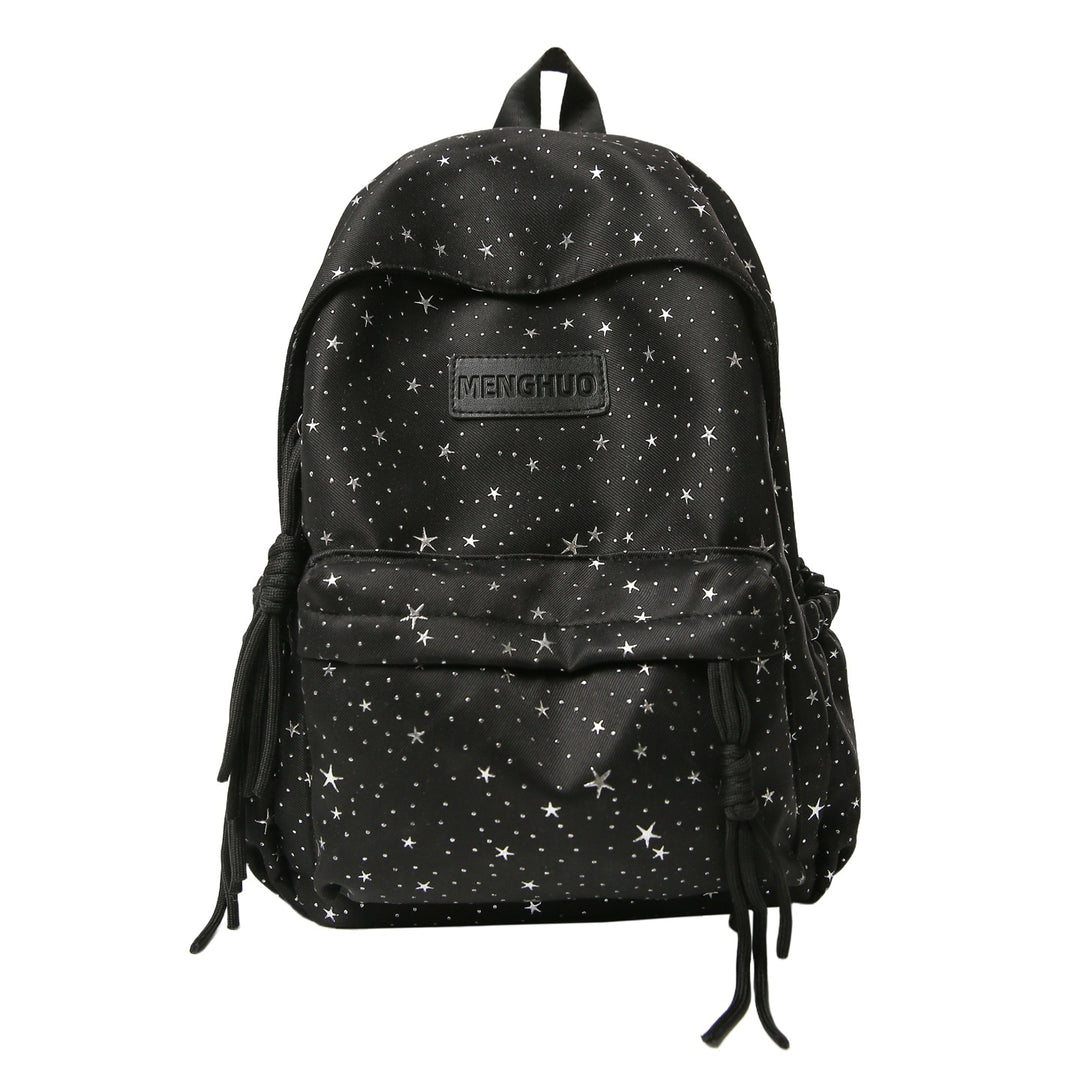 Stjerne-print Casual Skole Rygsekk Skanto