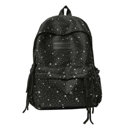 Stjerne-print Casual Skole Rygsekk Skanto