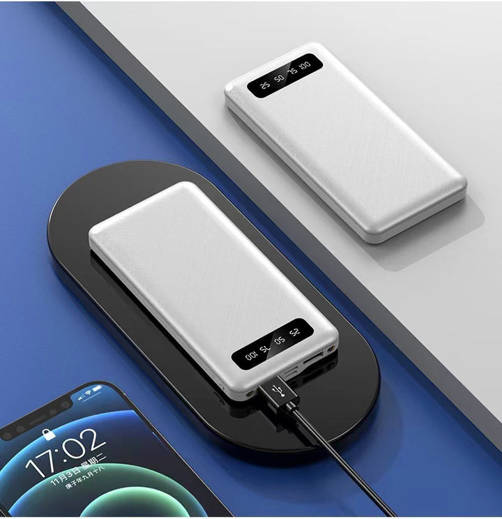 Bærbar powerbank med intelligent LED-skjerm Skanto